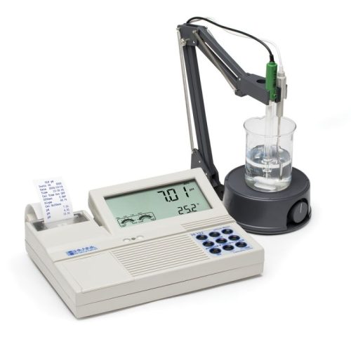 Mã: HI122-02<br>Máy đo pH/mV tích hợp máy in