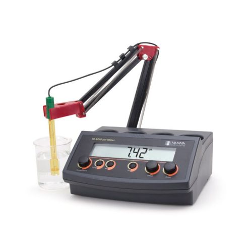 Mã: HI2209-02<br>Máy đo pH/mV để bàn với Hiệu chuẩn bằng tay
