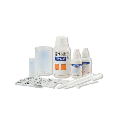 Mã: HI38022<br>Bộ Dụng Cụ Đo Clo Tổng Thang Cao (100 lần đo)