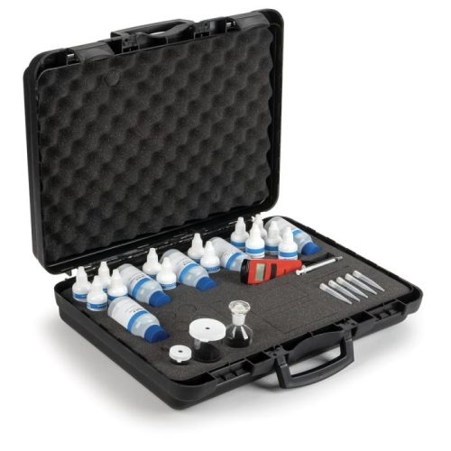 Mã: HI3814<br>Bộ Dụng Cụ Đo axit, kiềm, cacbon dioxit, độ cứng, DO, và pH