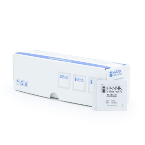 Mã: HI3873-100<br>Thuốc thử Nitrit dùng cho bộ dụng cụ HI3873 (100 lần đo)