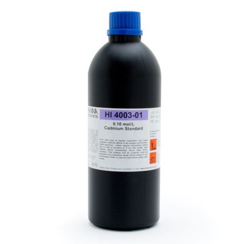 Mã: HI4003-01<br>Dung Dịch Chuẩn Cadmi 0.1M, 500 mL