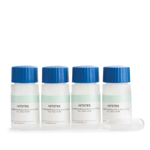 Mã: HI7078<br>Dung Dịch Điện Phân (NH₄)₂SO₄ 0.5M Dạng Chai (4 x 30mL) - HI7078