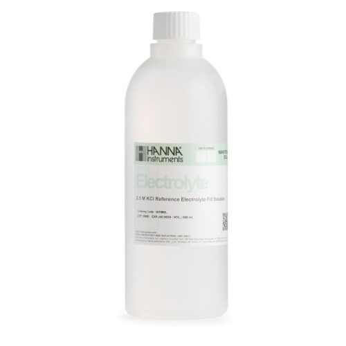 Mã: HI7082L<br>Dung Dịch Điện Phân KCl 3.5M, 500mL