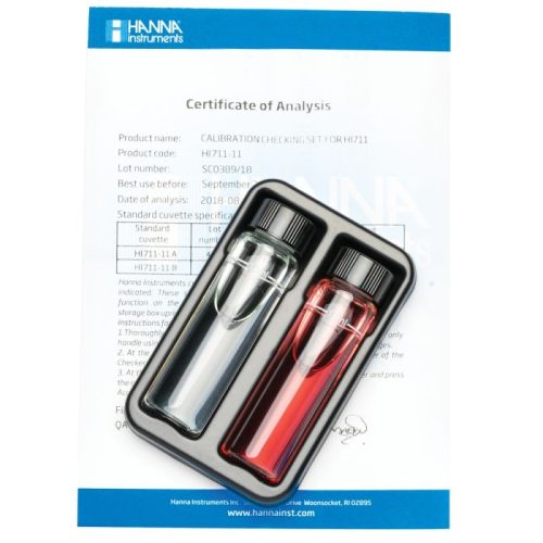 Mã: HI711-11<br>Dung Dịch Kiểm Tra Máy Đo Checker® Clo Tổng HI711- HI711 - 11