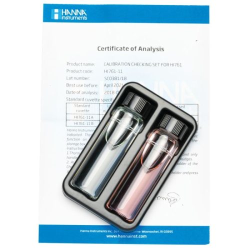 Mã: HI761-11<br>Dung Dịch Kiểm Tra Máy Đo Checker® Clo Tổng Thang Thấp HI761