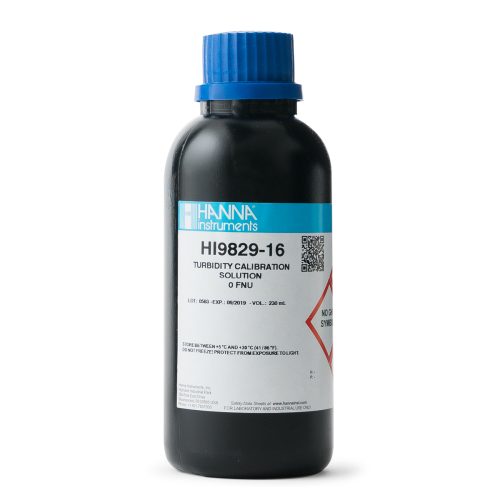 Mã: HI9829-16<br>Dung Dịch Chuẩn Độ Đục 0 FNU (230 mL)