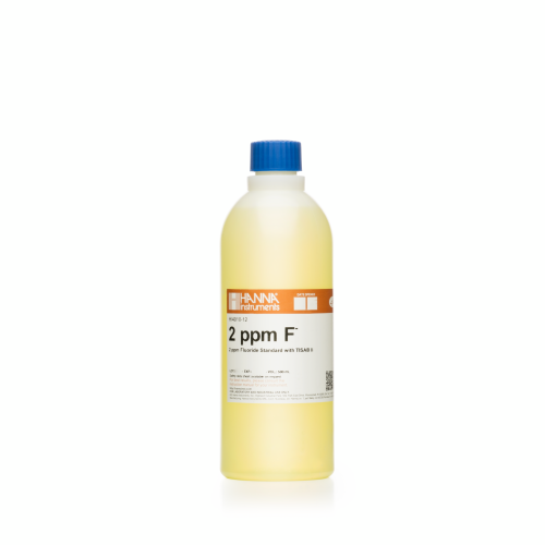 Mã: HI4010-12<br>Dung Dịch Hiệu Chuẩn Floride 2ppm Có TISAB II, 500 mL
