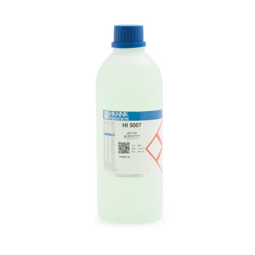 Mã: HI5007-G<br>Dung Dịch Chuẩn pH 7.01 có màu, 500mL