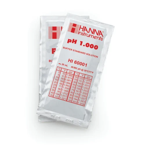 Mã: HI60001-02<br>Dung Dịch Chuẩn pH1.000, gói 20mL