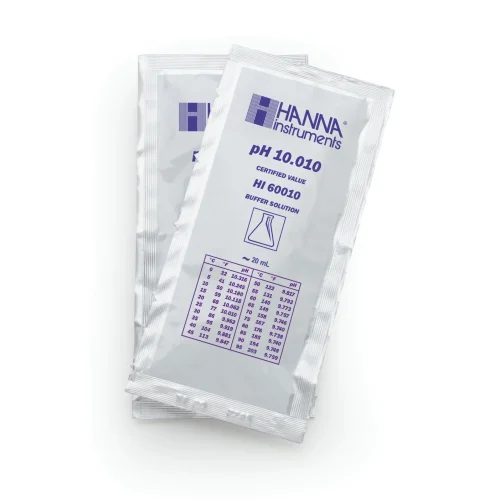 Mã: HI60010-02<br>Dung Dịch Chuẩn pH10.010, Gói 20mL