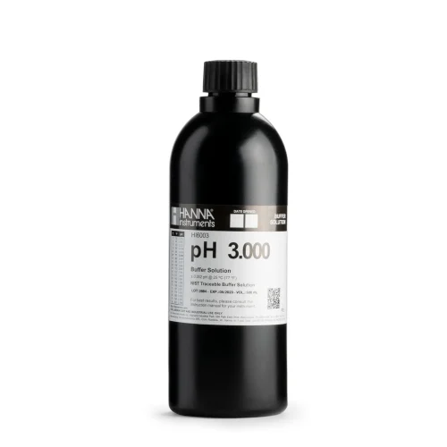 Mã: HI6003<br>Dung Dịch Chuẩn pH3.000, 500mL