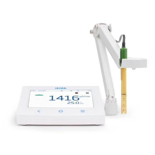 Mã: HI6321-02<br>Máy Đo EC/TDS/Trở Kháng/NaCl Để Bàn Cao Cấp