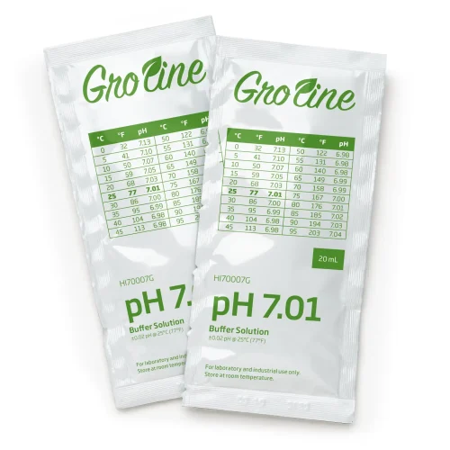 Mã: HI70007G<br>Dung Dịch pH7.01 GroLine, 25xgói 20mL
