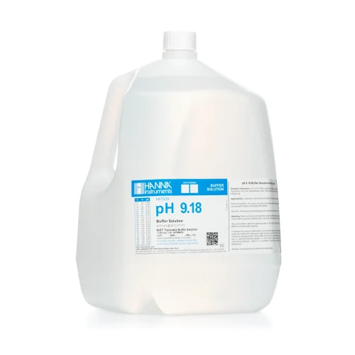 Mã: HI7009/1G<br>Dung Dịch Chuẩn pH 9.18, Chai 3.75L
