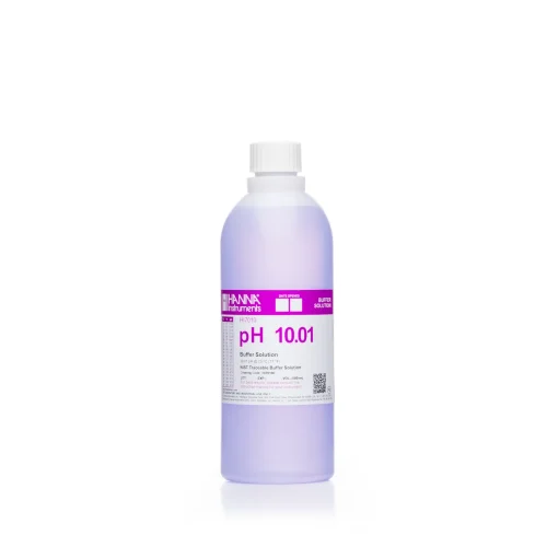 Mã: HI7010-<br>Dung Dịch pH 10.01 NIST với Nhiều Dung Tích Lựa Chọn
