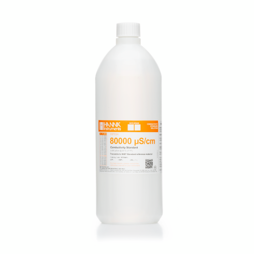 Mã: HI7035/1L<br>Dung Dịch Chuẩn Độ Dẫn 111800 µS/cm, Chai 1 Lít