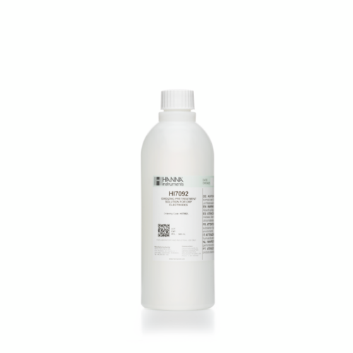 Mã: HI7092L<br>Dung Dịch Xử Lý (Oxy Hóa) Cho Điện Cực ORP, Chai 500mL