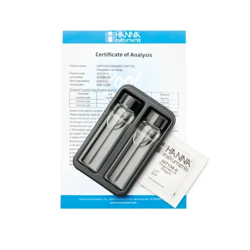 Mã: HI7134-11<br>Dung Dịch Kiểm Tra Máy Đo Checker® Photphat LR HI7134