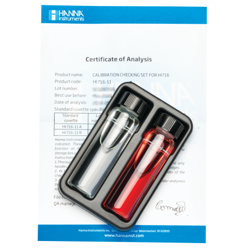 Mã: HI716-11<br>Dung Dịch Kiểm Tra Máy Đo Checker® Brôm HI716