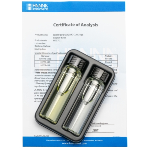 Mã: HI727-11<br>Dung Dịch Kiểm Tra Máy Đo Checker® Đo Màu Của Nước HI727