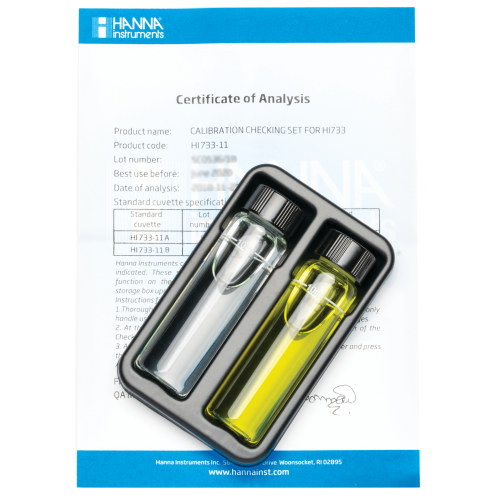 Mã: HI733-11<br>Dung Dịch Kiểm Tra Máy Đo Checker® Amonia HR HI733