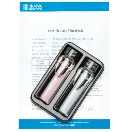 Mã: HI736-11<br>Dung Dịch Kiểm Tra Máy Đo Checker® Photpho HI736