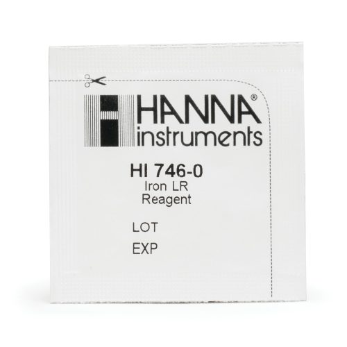 Mã: HI746-25<br>Thuốc thử Dùng Cho Checker Sắt LR HI746, 25 Lần Đo