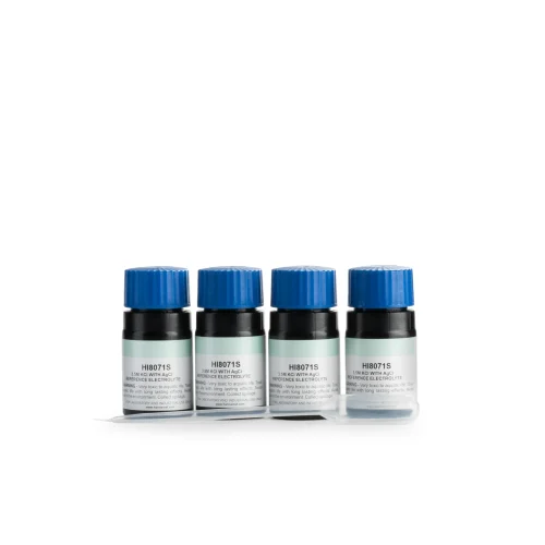 Mã: HI8071<br>Dung Dịch Điện Phân KCl 3.5M+AgCl, FDA, 4x30mL