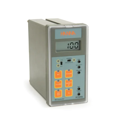 Mã: HI8410<br>Màn Hình Đo Và Kiểm Soát Oxy Hòa Tan/Nhiệt Độ Liên Tục