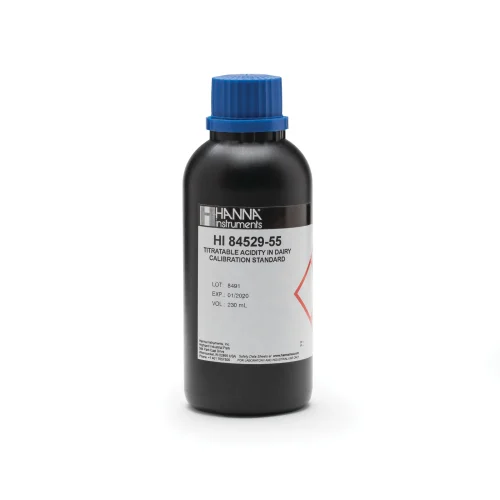 Mã: HI84529-55<br>Dung Dịch Chuẩn Bơm cho Máy Chuẩn Độ HI84529, 230mL
