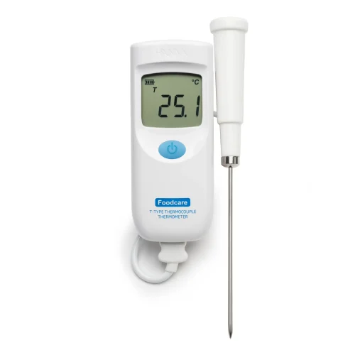 Mã: HI935004<br>Máy đo nhiệt độ T-Type (-50 đến 300°C)