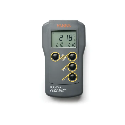 Mã: HI935005<br>Máy Đo Nhiệt Độ Cầm Tay -50.0 đến 1350°C