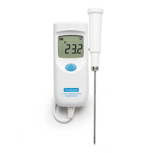 Mã: HI935007<br>Máy Đo Nhiệt Độ Cầm Tay Kiểu K với Đầu Dò Gắn Liền