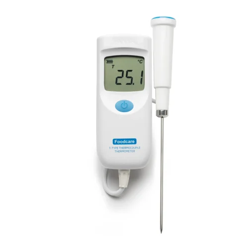Mã: HI935008<br>Máy Đo Nhiệt Độ Kiểu T với Đầu Dò Gắn Liền