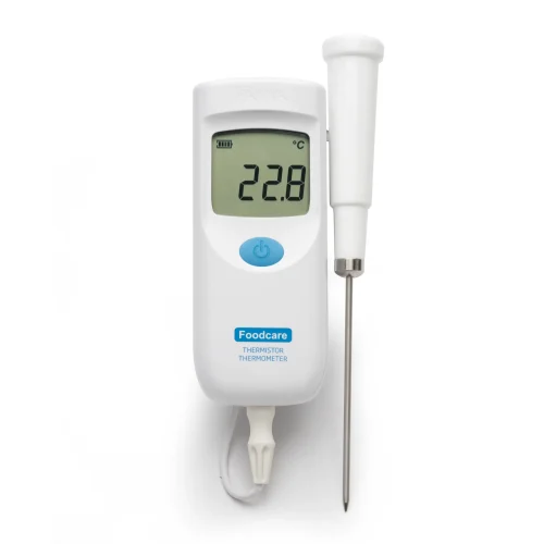 Mã: HI93501<br>Máy Đo Nhiệt Độ (-50.0-150.0°C) kèm Đầu Dò Cổng Tròn