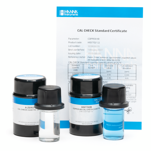 Mã: HI97702-11<br>CAL Check™ Chuẩn Máy HI97702