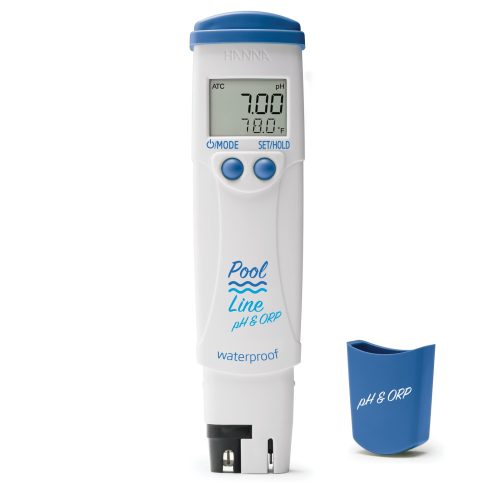 Mã: HI981214<br>Bút Đo pH/ORP/Nhiệt Độ Hồ Bơi