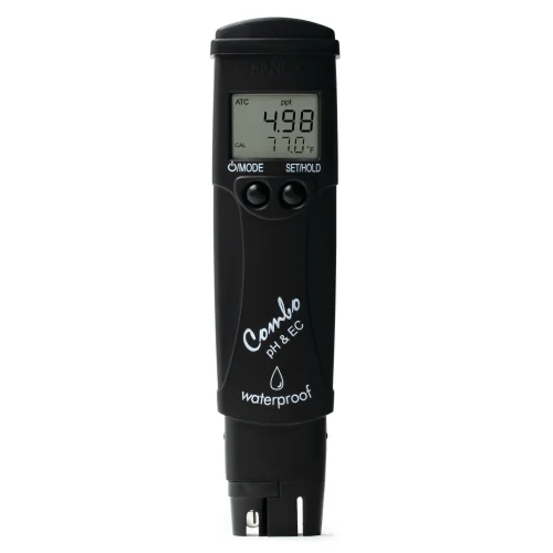 Mã: HI98130<br>Bút đo pH/EC/TDS/Nhiệt Độ (thang cao)