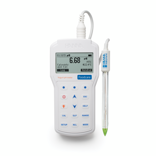 Mã: HI98164<br>Máy Đo pH/Nhiệt Độ chuyên trong Sữa Chua