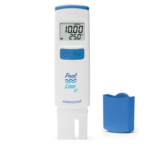 Mã: HI983044<br>Bút Đo EC/Nhiệt Độ Hồ Bơi (0.00-20.00 mS/cm)