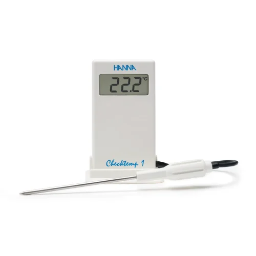 Mã: HI98509<br>Nhiệt Kế Bỏ Túi Checktemp®1 với Dây Cáp Dài 1m