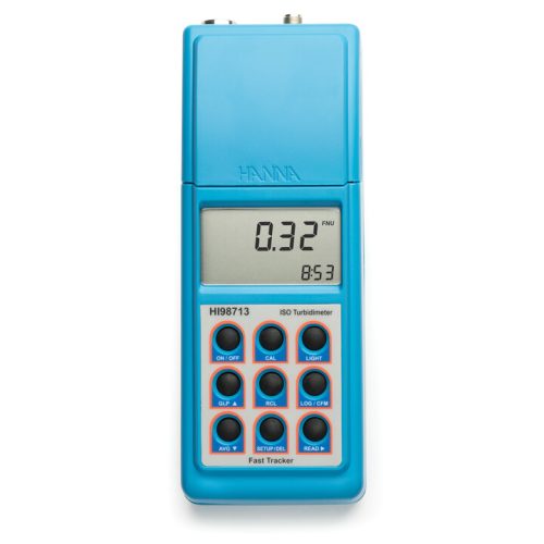 Mã: HI98713-02<br>Máy Đo Độ Đục Cầm Tay Theo Tiêu Chuẩn ISO