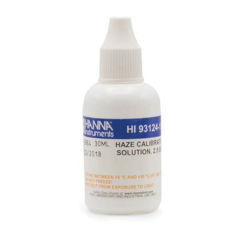 Mã: HI93124-2<br>Dung Dịch Chuẩn Độ Đục 125 EBC Cho Máy HI93124, 30mL