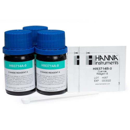 Mã: HI93714-01<br>Thuốc Thử Cyanide (100 lần đo)