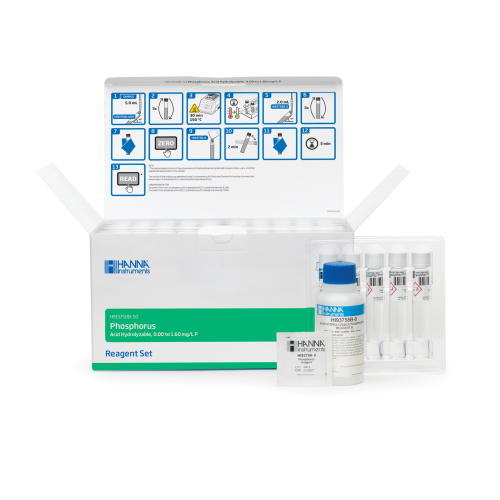 Mã: HI93758B-50<br>Thuốc Thử Photpho Thủy Phân Axit (50 lần đo)