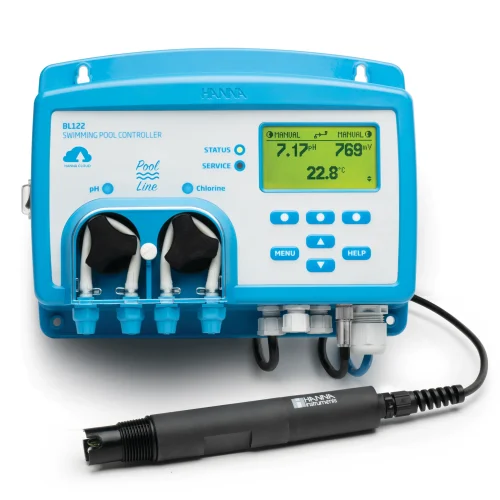 Mã: BL12x<br>Bộ Điều Khiển pH/ORP cho Hồ Bơi kết hợp Bơm