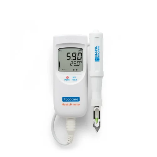Mã: HI99163<br>Máy đo pH/nhiệt độ thịt