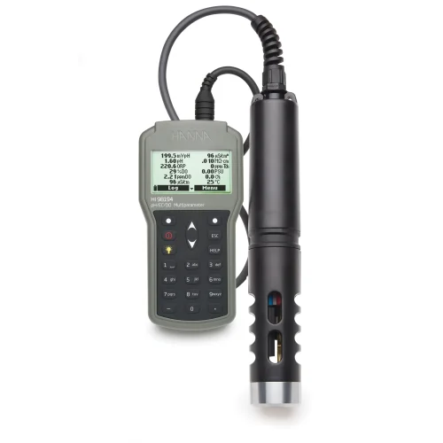 Mã: HI98194-<br>Máy đo pH/ORP/EC/TDS/Độ Mặn/DO cầm tay