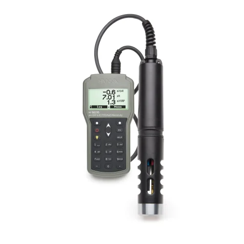 Mã: HI98195-<br>Máy Đo pH/ORP/EC/TDS/Độ Mặn Cầm Tay